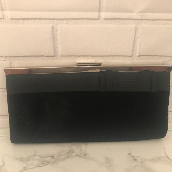 Banana Republic Velvet Clutch - Picture 1 of 3